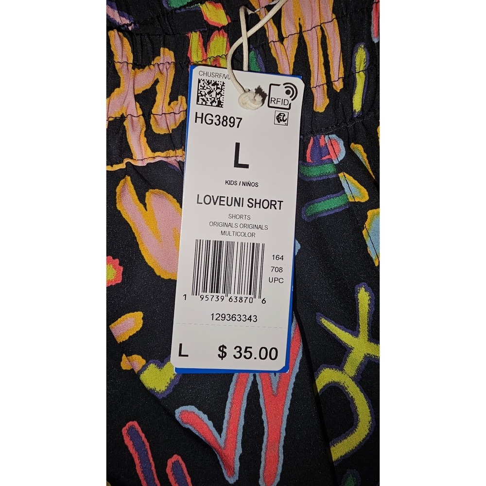 Adidas LOVEUNI Shorts Youth L - Picture 2 of 3